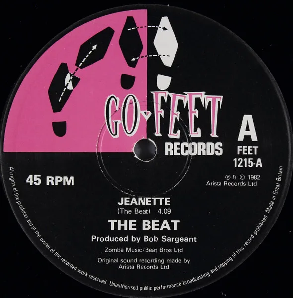 Capa de The Beat  — Jeanette