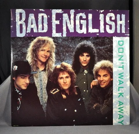 Capa de Bad English — Don't Walk Away