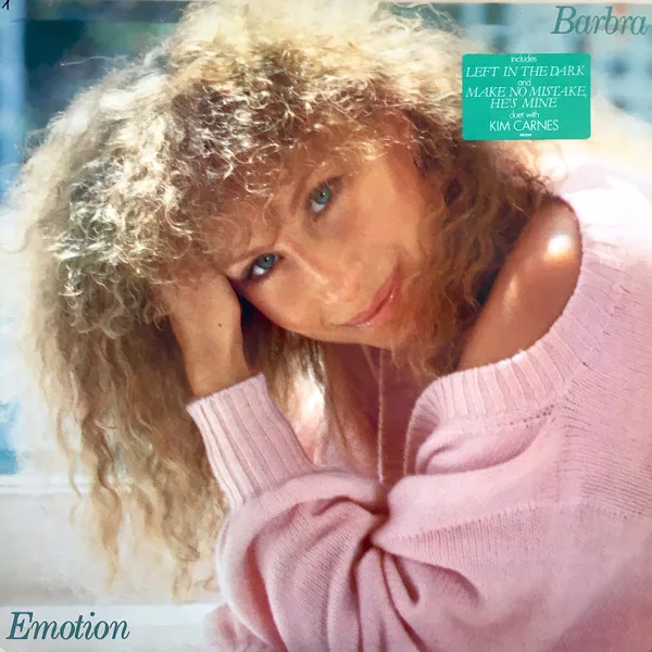Capa de Barbra Streisand — Emotion