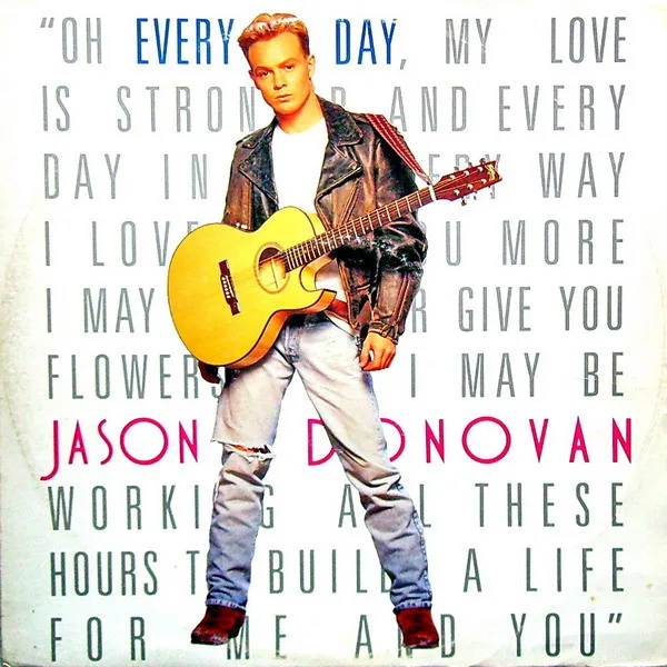 Capa de Jason Donovan — Every Day (I Love You More)