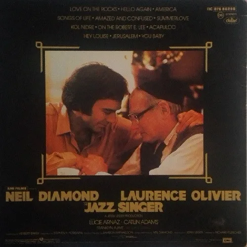 Capa de Neil Diamond — The Jazz Singer (Original Songs From The Motion Picture)