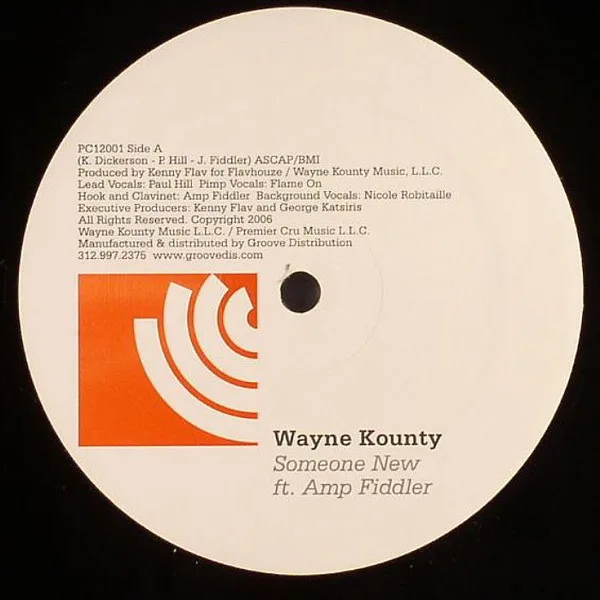 Capa de Wayne Kounty Featuring Amp Fiddler — Someone New