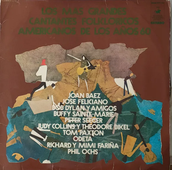 Capa de Various — Los Más Grandes Cantantes Folklóricos Americanos de los años 60