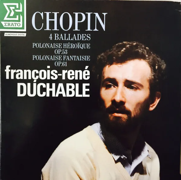 Capa de François-René Duchâble — Chopin 4 Ballades