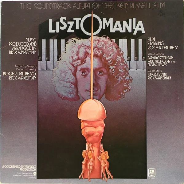 Capa de Roger Daltrey & Rick Wakeman — Lisztomania