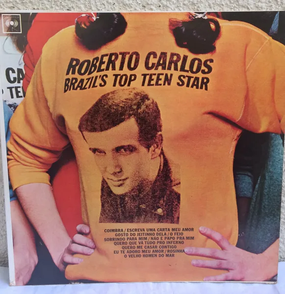 Capa de Roberto Carlos — Brazil's Top Teen Star
