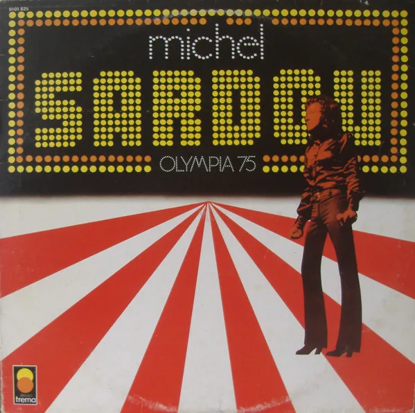 Capa de Michel Sardou — Olympia 1975
