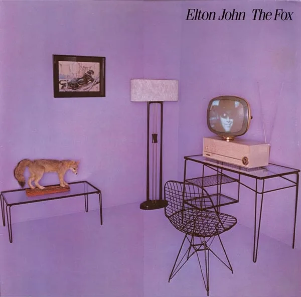 Capa de Elton John — The Fox