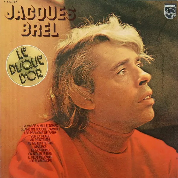 Capa de Jacques Brel — Le Disque D'Or