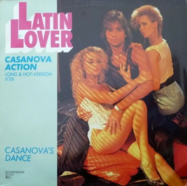 Capa de Latin Lover — Casanova Action