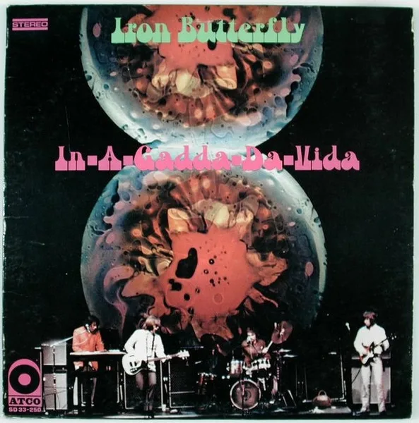 Capa de Iron Butterfly — In-A-Gadda-Da-Vida