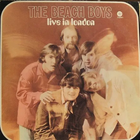 Capa de The Beach Boys — Live In London