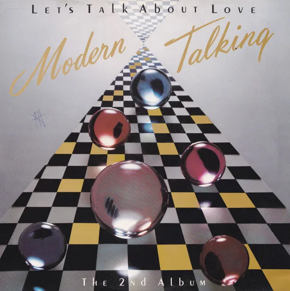 Capa de Modern Talking — Let's Talk About Love (The 2nd Album)