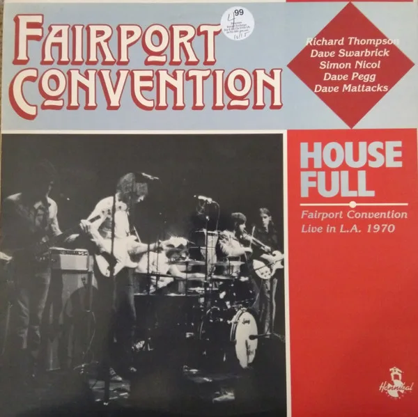Capa de Fairport Convention — House Full
