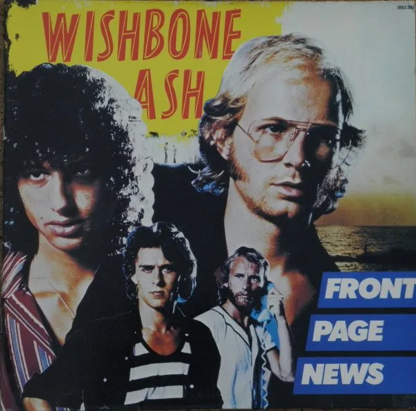 Capa de Wishbone Ash — Front Page News