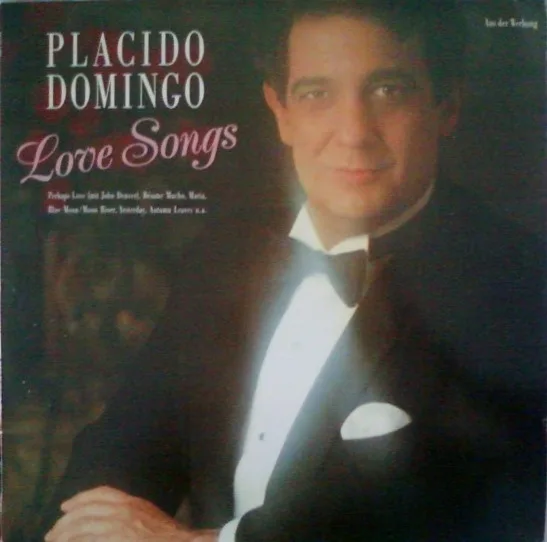 Capa de Placido Domingo — Love Songs