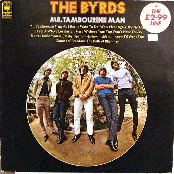 Capa de The Byrds — Mr. Tambourine Man