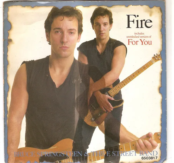 Capa de Bruce Springsteen & The E-Street Band — Fire