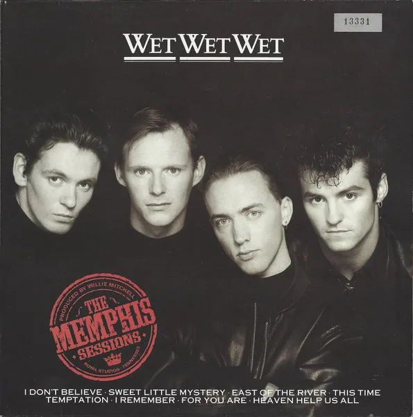 Capa de Wet Wet Wet — The Memphis Sessions