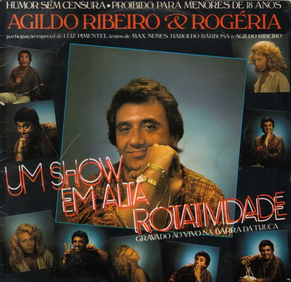 Capa de Agildo Ribeiro, Rogéria — Um Show Em Alta Rotatividade