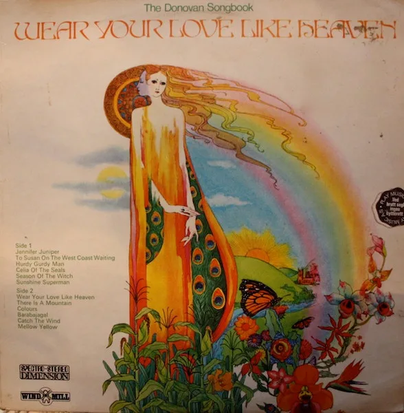 Cover of The Donovan Songbook — WEAR YOUR LOVE LIKE HEAVEN