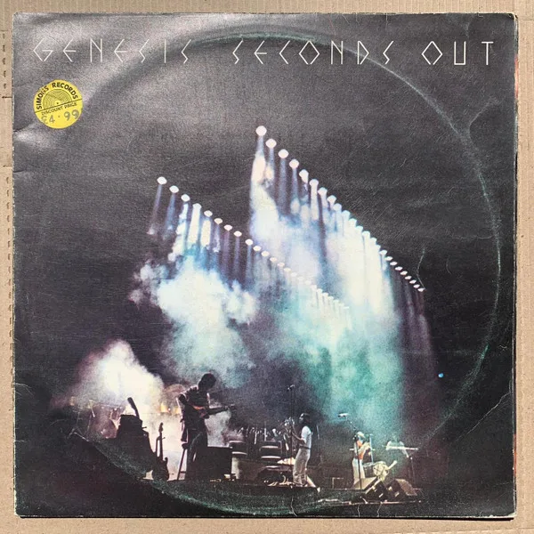 Capa de Genesis — Seconds Out
