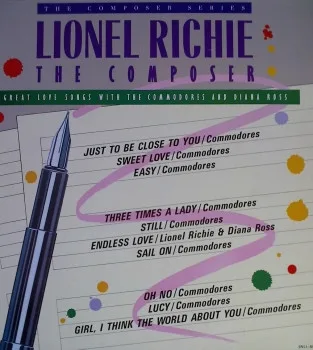 Capa de Lionel Richie — Great Love Songs With The Commodores & Diana Ross