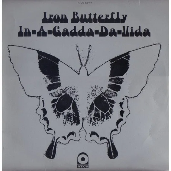 Capa de Iron Butterfly — In-A-Gadda-Da-Vida