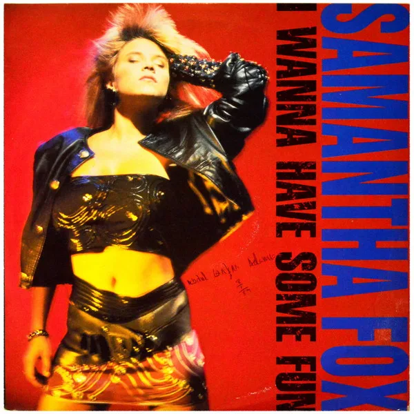 Capa de Samantha Fox — I Wanna Have Some Fun