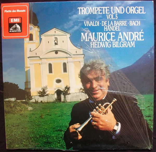 Capa de Vivaldi*, De La Barre*, Bach*, Händel*, Maurice André — Trompete Und Orgel Vol.5