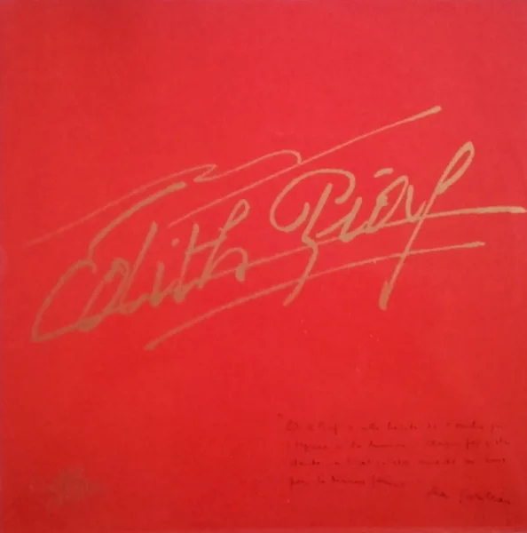 Capa de Edith Piaf — Edith Piaf