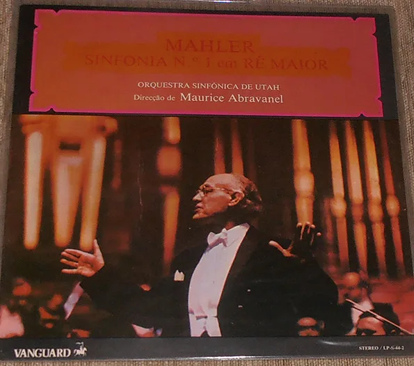 Capa de Maurice de Abravanel, Utah Symphony Orchestra, Gustav Mahler — Mahler: Symphony No. 1 Em Ré Maior