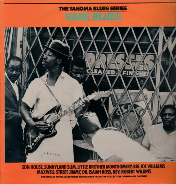 Capa de Various — Rare Blues (The Takoma Blues Series)
