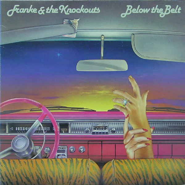 Capa de Franke & The Knockouts — Below The Belt