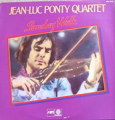Capa de Jean-Luc Ponty Quartet — Sunday Walk