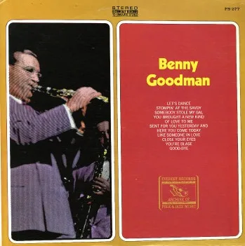 Capa de Benny Goodman — Benny Goodman