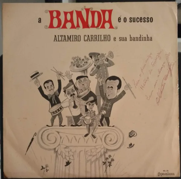 Capa de Altamiro Carrilho E Sua Bandinha — A Banda é o Sucesso