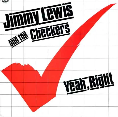 Capa de Jimmy Lewis And The Checkers* — Yeah, Right