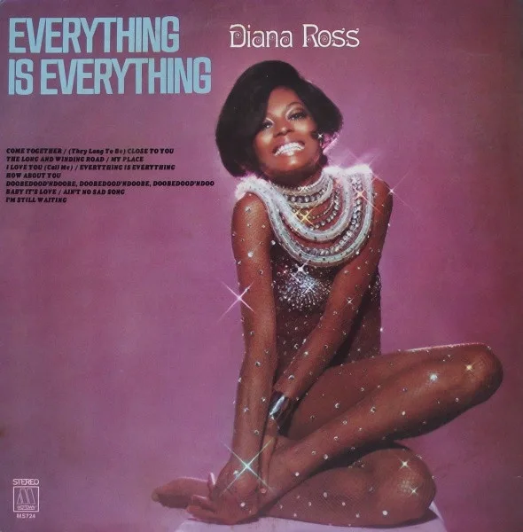 Capa de Diana Ross — Everything Is Everything
