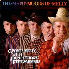 Capa de George Melly With John Chilton's Feetwarmers — The Many Moods Of Melly