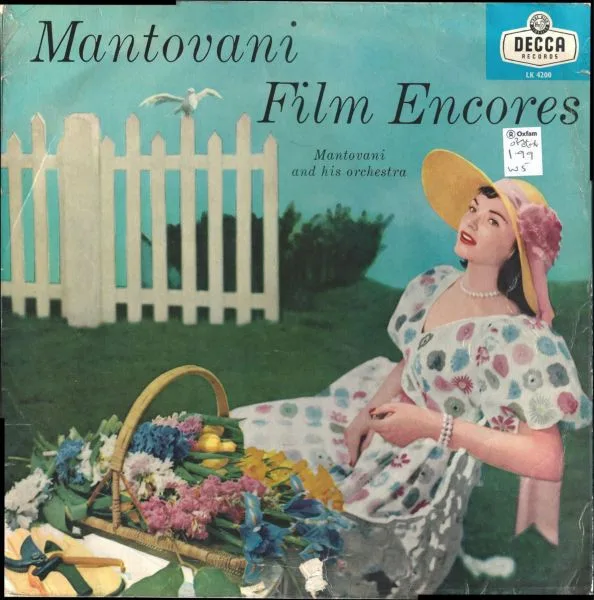 Capa de Mantovani And His Orchestra — Mantovani Film Encores