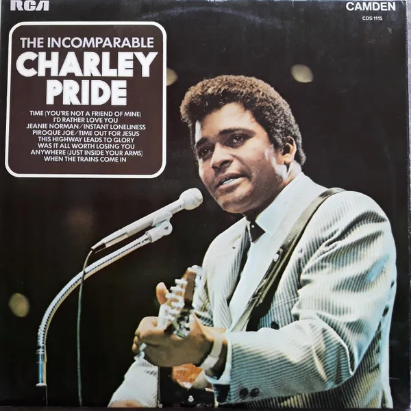 Capa de Charley Pride — The Incomparable Charley Pride