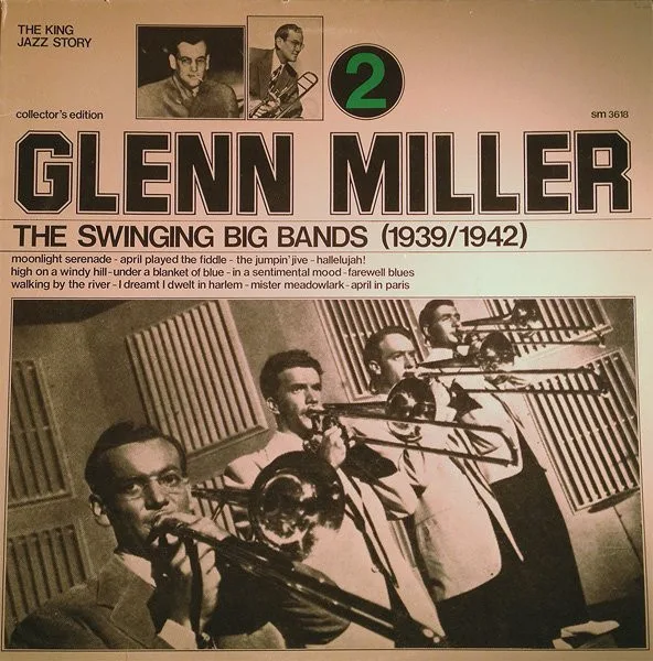Capa de Glenn Miller — The Swinging Big Bands