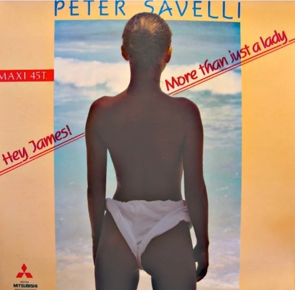 Capa de Jean-Pierre Savelli — Hey James ! / More Than Just A Lady