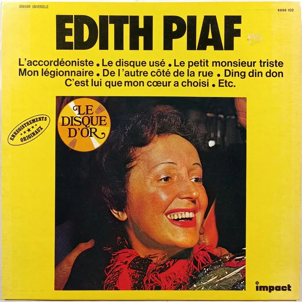 Capa de Edith Piaf — Edith Piaf