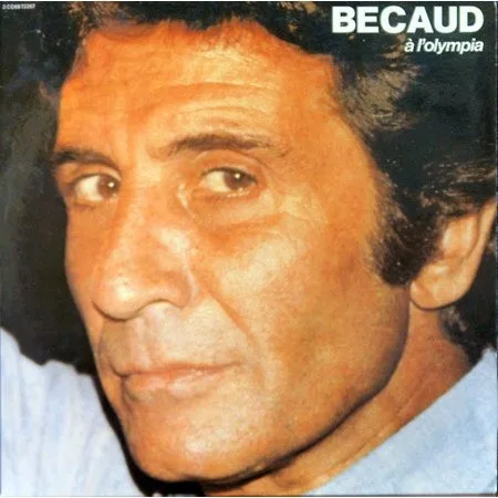 Capa de Gilbert Bécaud — À L'Olympia