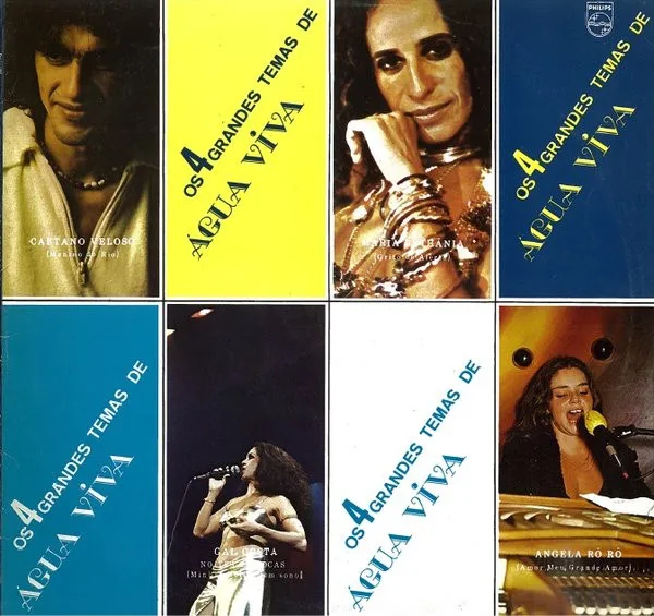Capa de Various — Os Quatro Grandes Temas De Água Viva