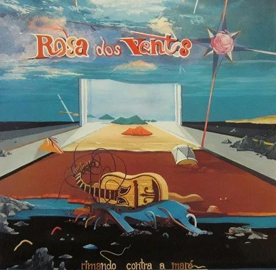Capa de Rosa Dos Ventos — Rimando Contra A Maré