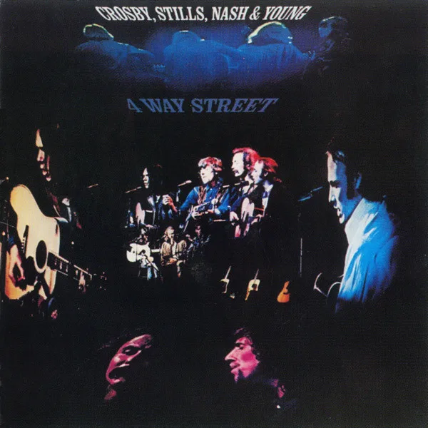 Capa de Crosby, Stills, Nash & Young — 4 Way Street