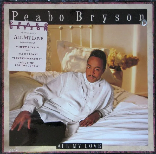Capa de Peabo Bryson — All My Love